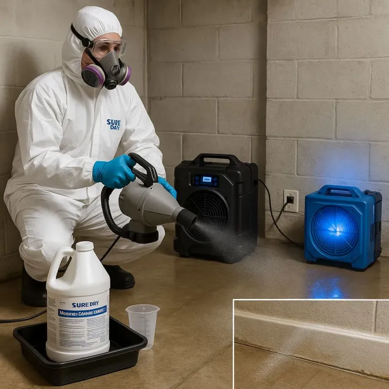 Sanitization and Odor Removal process in West Vero Corridor, FL