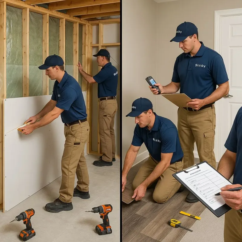 Repairs and Reconstruction process in West Vero Corridor, FL